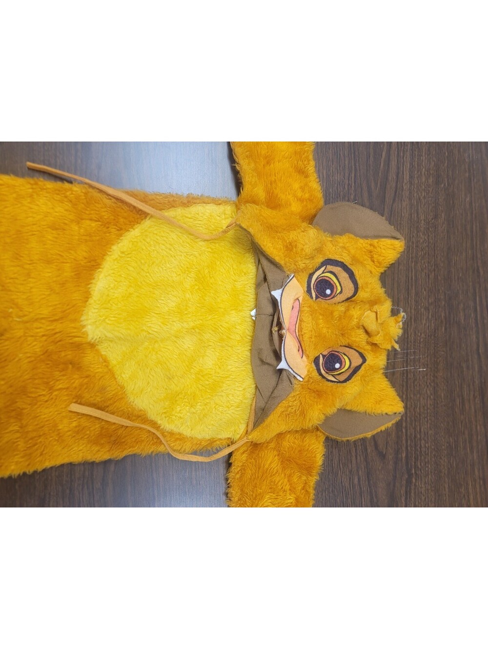Disney Simba Plush Costume - Brown and Yellow 90s Vintage Lion King